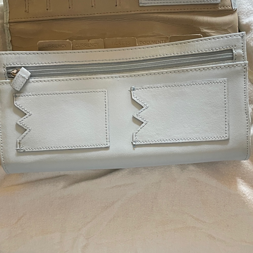 Wedgwood Pale Blue Document Holder Clutch Understated Beauty Wedgewood Document - Picture 9 of 11